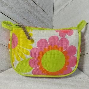 Clinique Mini Floral Makeup Bag